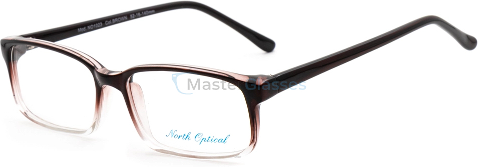  NORTH OPTICAL NO1023,  BROWN, CLEAR