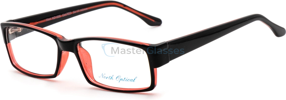  NORTH OPTICAL NO1005,  RED, CLEAR