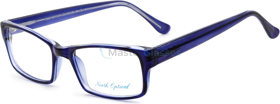  NORTH OPTICAL NO1007,  BLUE, CLEAR