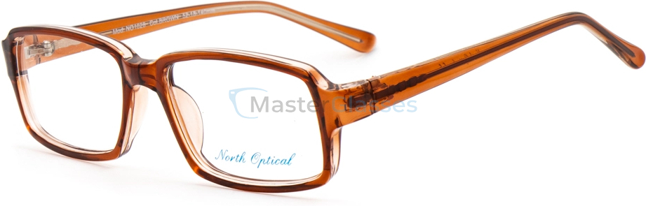  NORTH OPTICAL NO1026,  BROWN, CLEAR