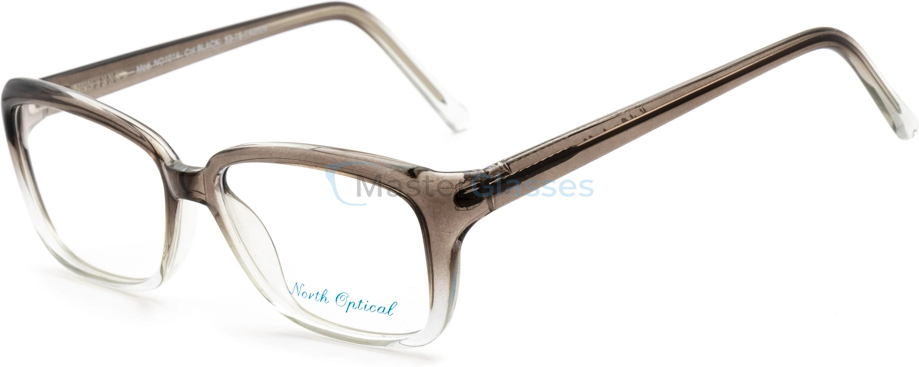  NORTH OPTICAL NO1014,  BLACK, CLEAR