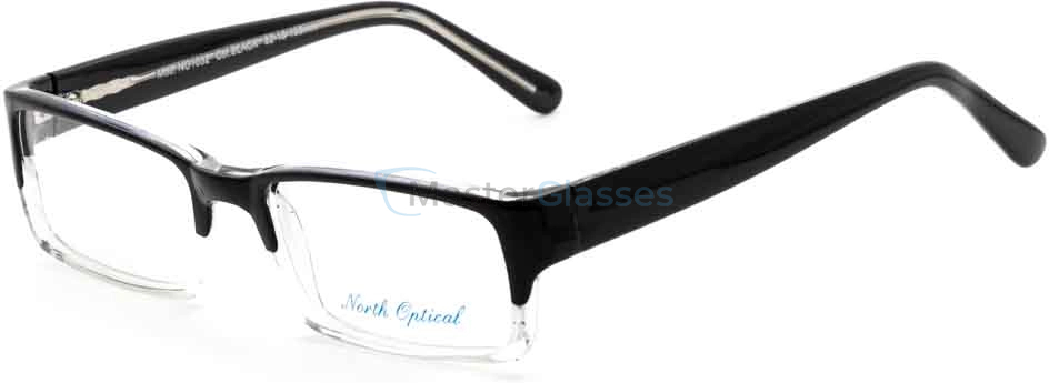  NORTH OPTICAL NO1032,  BLACK, CLEAR