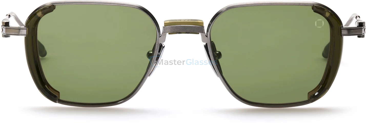   AKONI ECLIPSE PLD - OLV,  OLIVE - BRUSHED BLACK PALLADIUM, DARK OLIVE LENSES