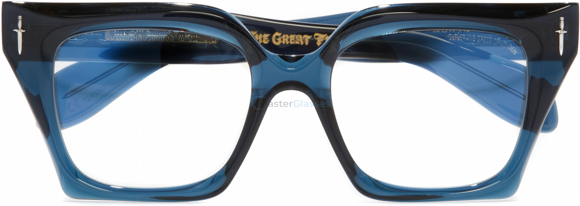  CUTLER GROSS GFOP-012 03,  DEEP BLUE, CLEAR