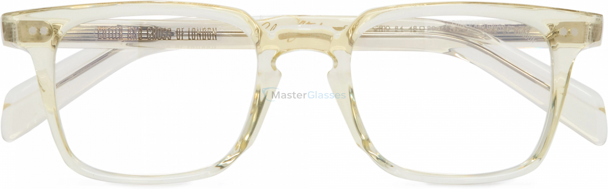  CUTLER GROSS CGOP-GR10 B4,  CRYSTAL YELLOW, CLEAR