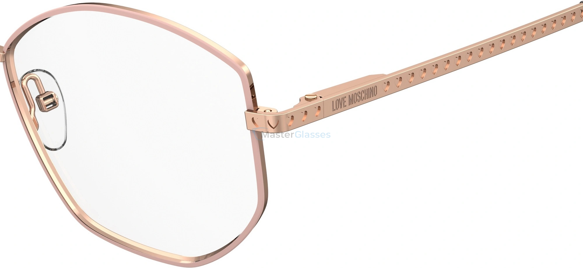  MOSCHINO LOVE MOL623 PY3 Copper Gold Nude