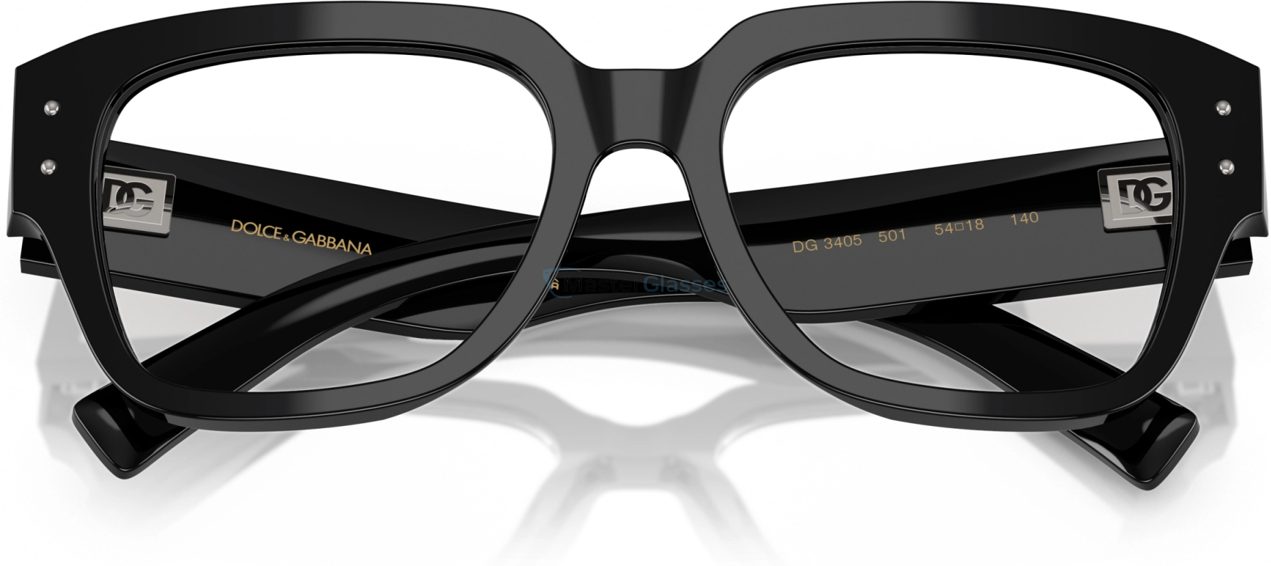  Dolce & Gabbana DG3405 501 Black