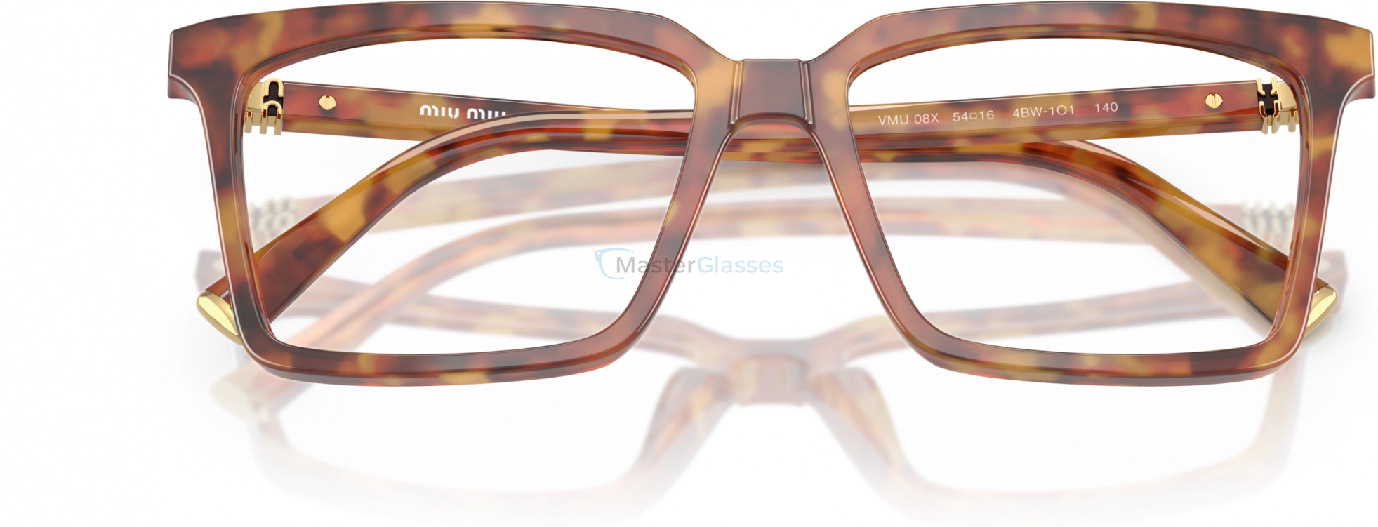  Miu Miu MU 08XV 4BW1O1 Tortoise