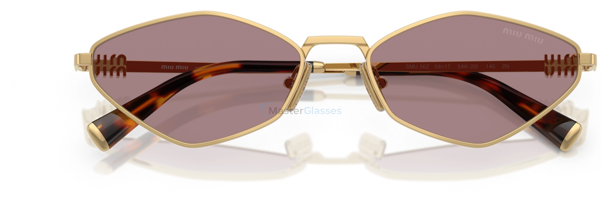   Miu Miu MU 56ZS 5AK20I Gold