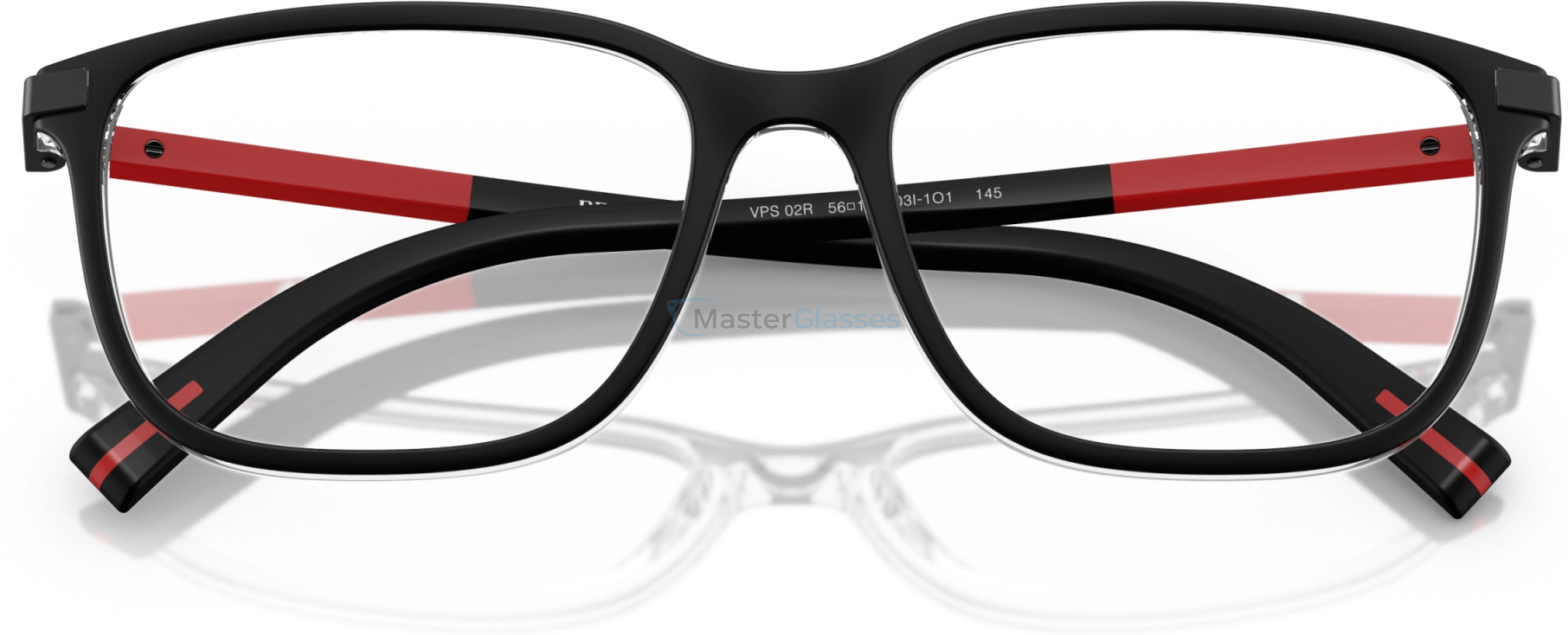  Prada Linea Rossa PS 02RV 03I1O1 Black