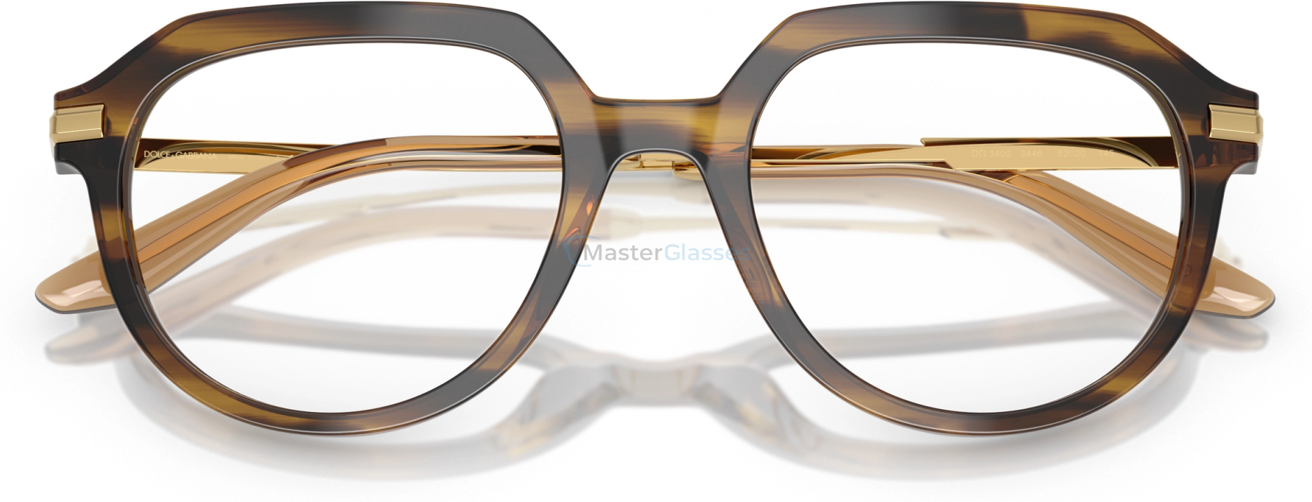  Dolce & Gabbana DG3402 3446 Brown
