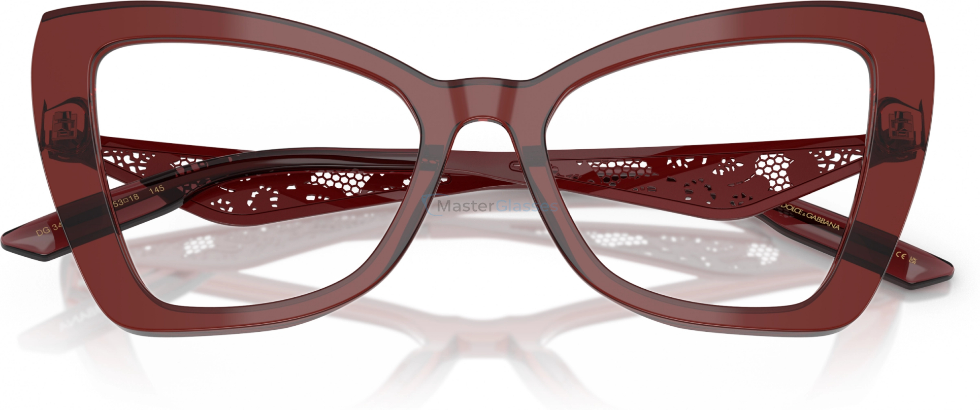  Dolce & Gabbana DG3409 3045 Red