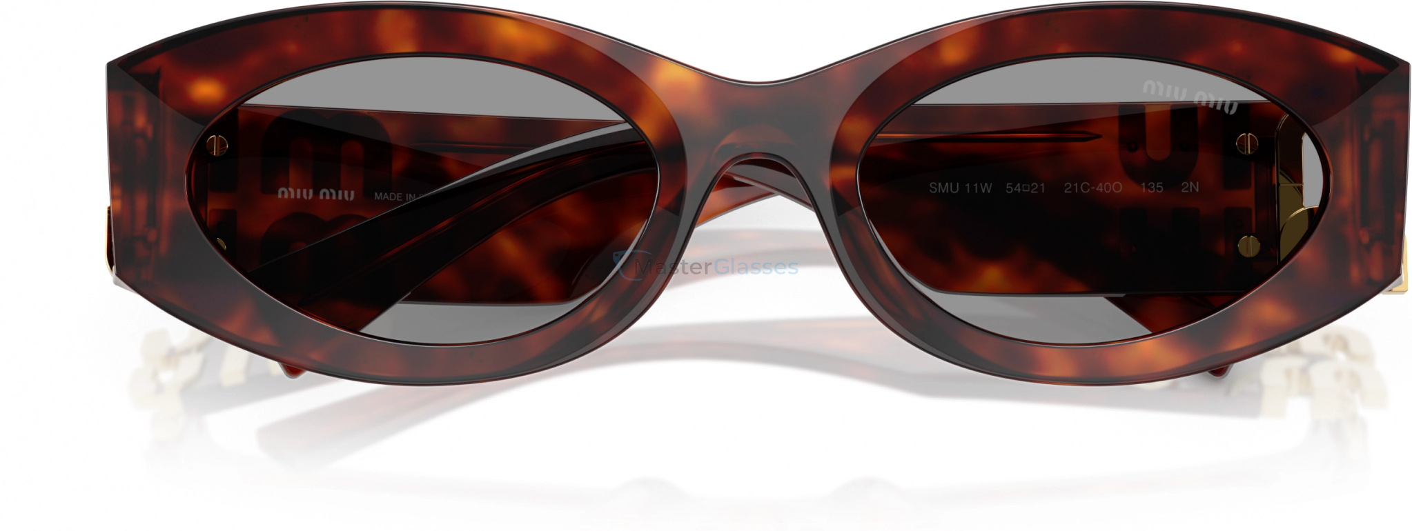   Miu Miu 0MU 11WS MU 11WS 21C40O Tortoise