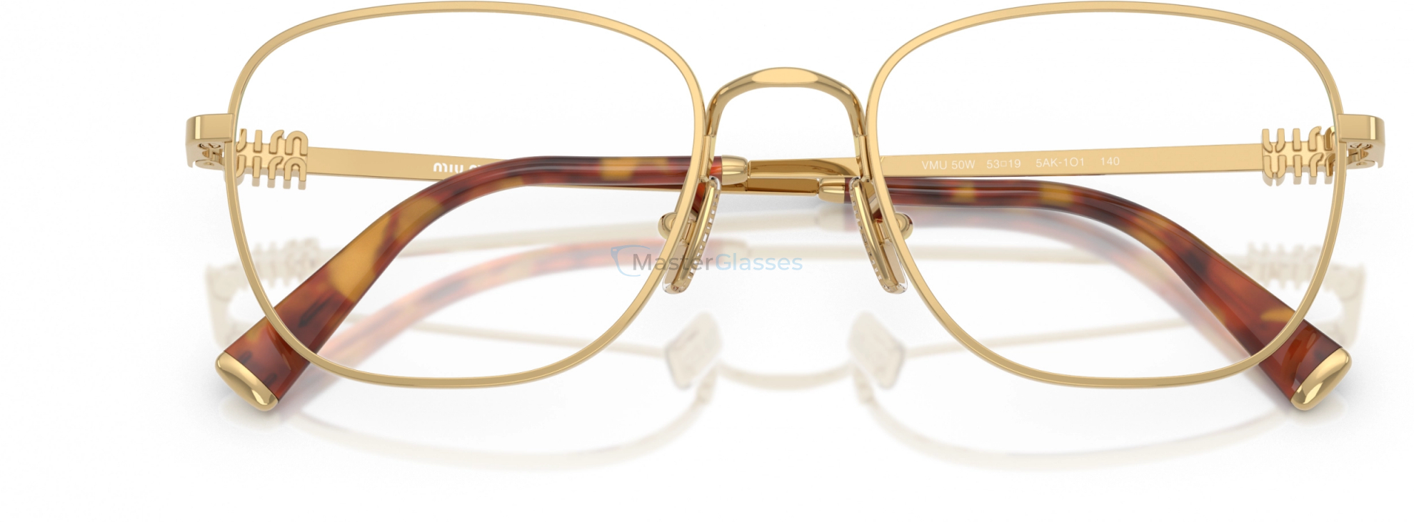 Оправа Miu Miu MU 50WV 5AK1O1 Gold