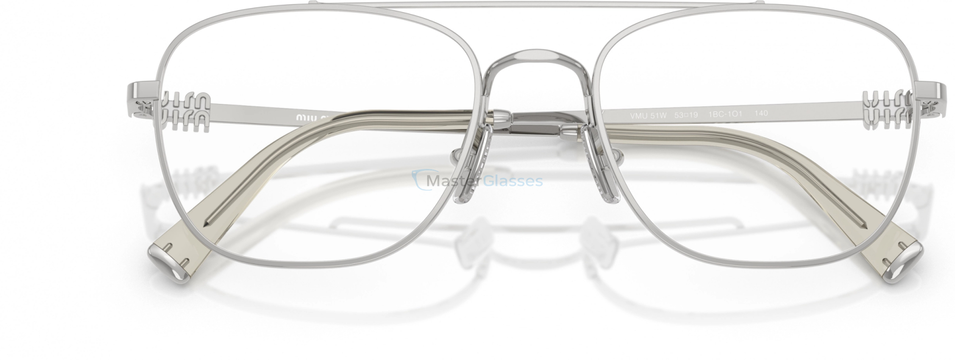 Оправа Miu Miu MU 51WV 1BC1O1 Silver