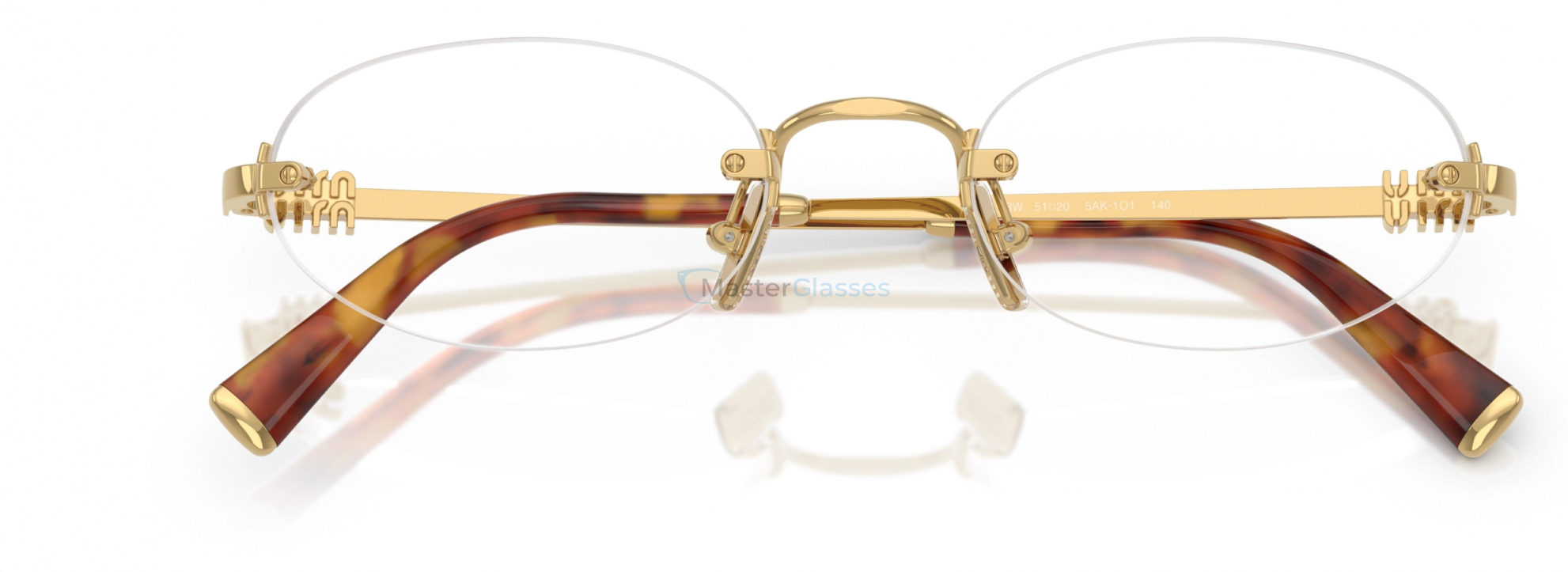  Miu Miu MU 53WV 5AK1O1 Gold