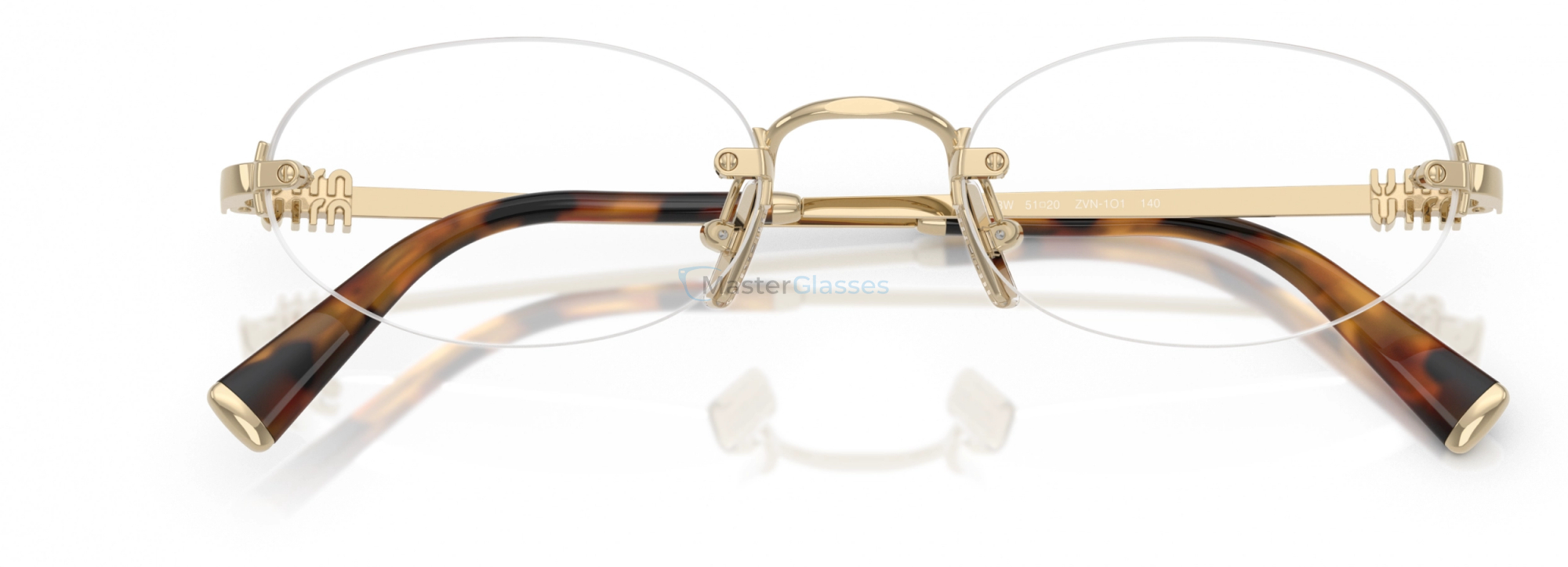  Miu Miu MU 53WV ZVN1O1 Gold
