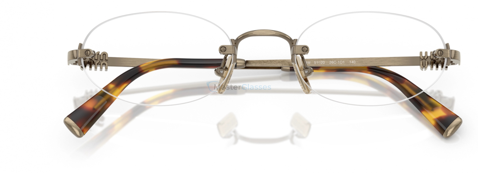  Miu Miu MU 53WV 26C1O1 Gold