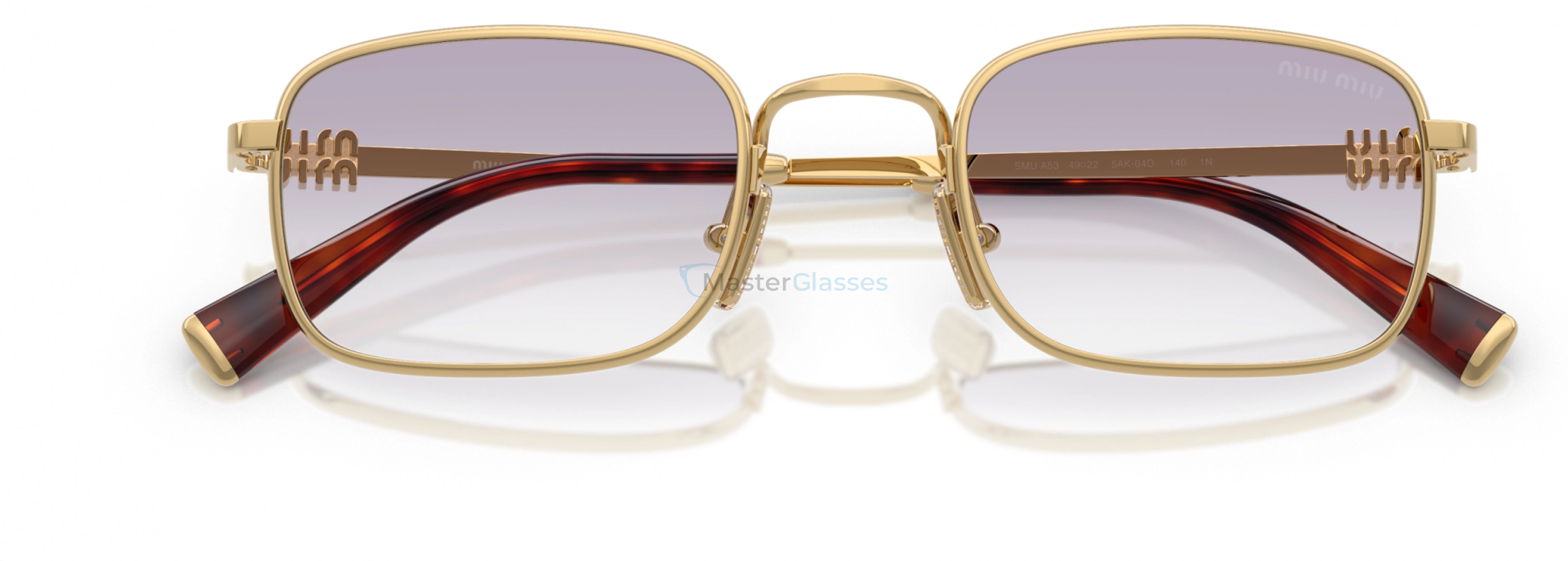   Miu Miu MU A53S 5AK04O Gold