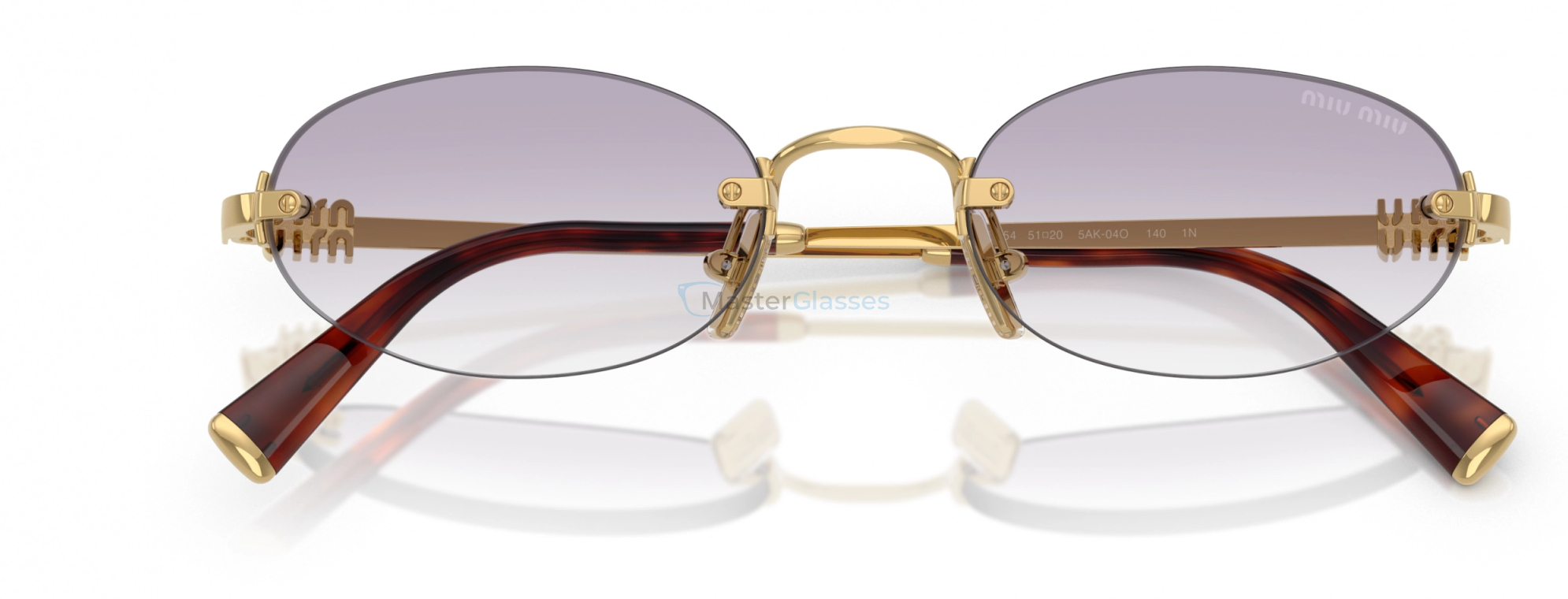   Miu Miu MU A54S 5AK04O Gold