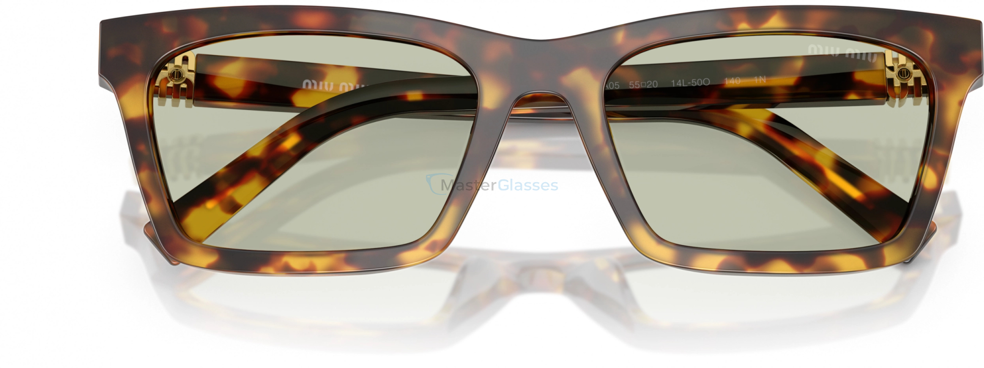   Miu Miu MU A05S 14L50O Tortoise