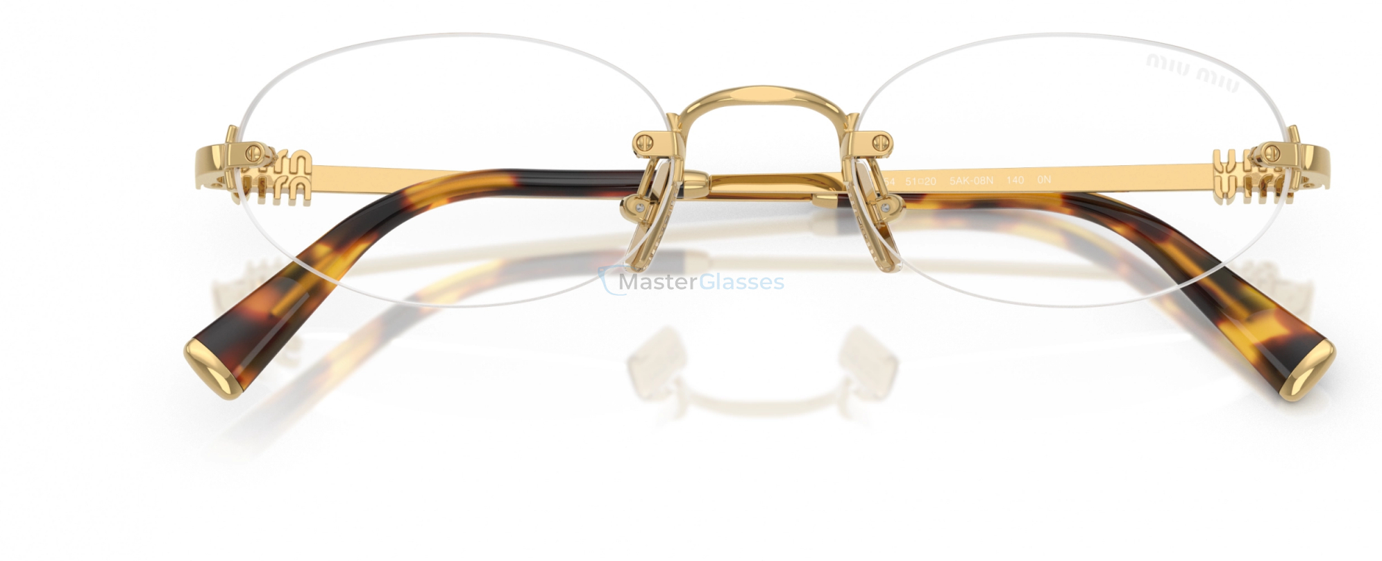   Miu Miu MU A54S 5AK08N Gold