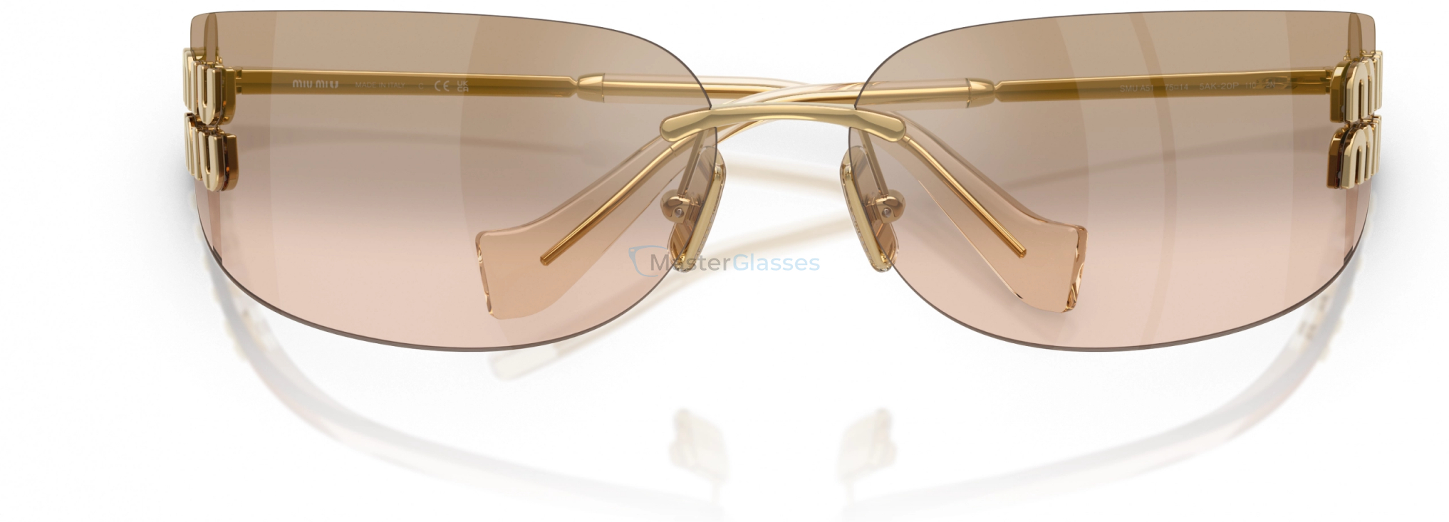 Солнцезащитные очки Miu Miu MU A51S 5AK20P Gold