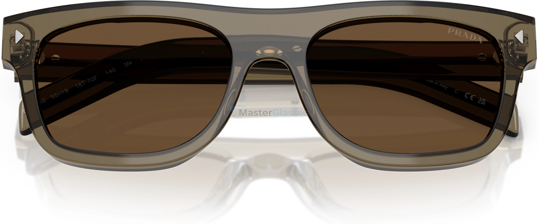   Prada PR B12S 18T70F Brown