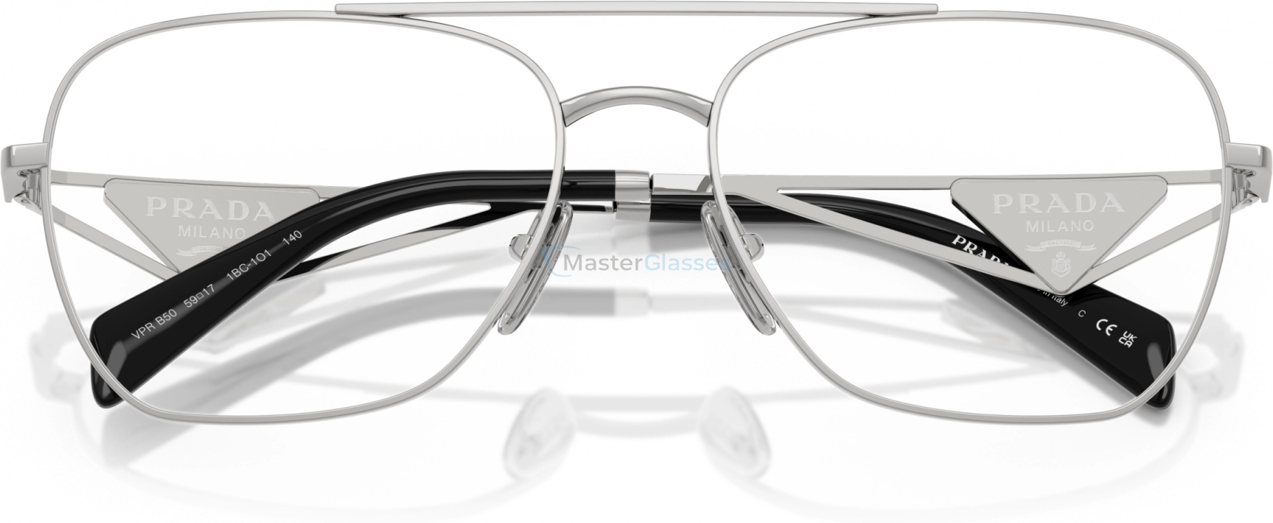 Prada PR B50V 1BC1O1 Silver