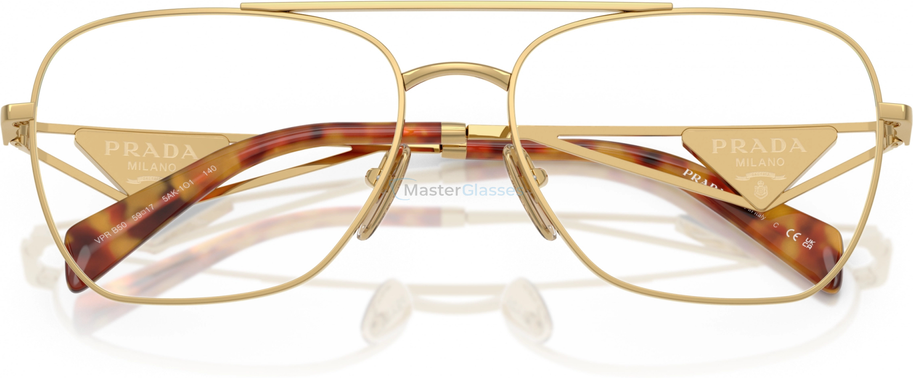  Prada PR B50V 5AK1O1 Gold