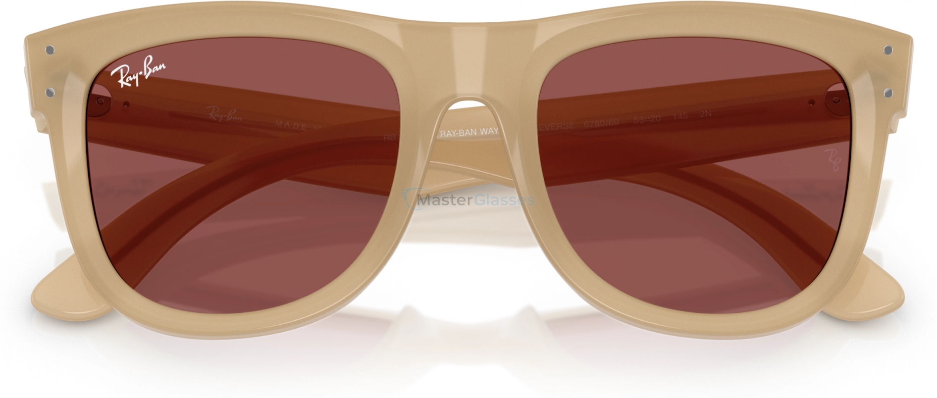   Ray-Ban WAYFARER REVERSE RBR0502S 678069 Beige