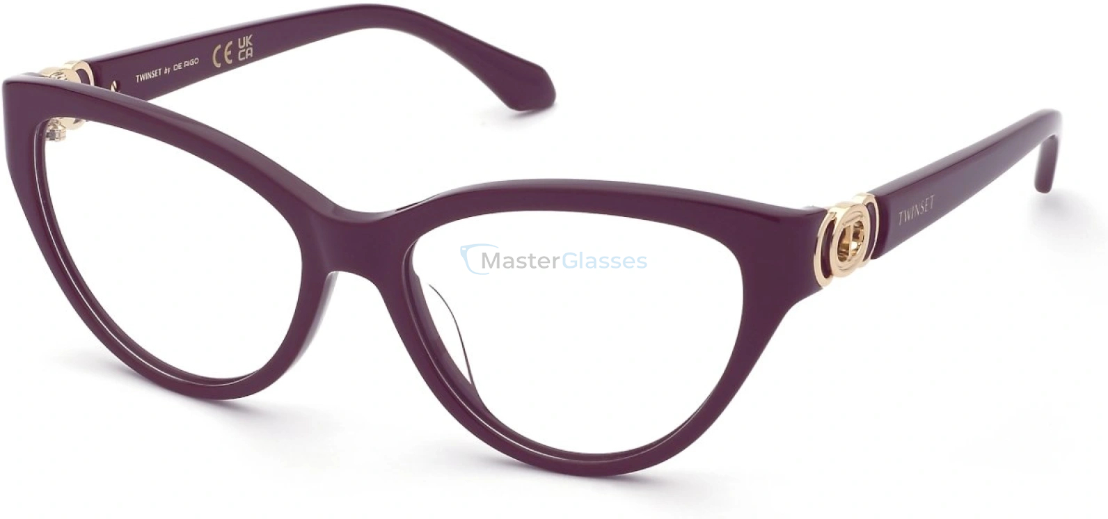  TWINSET VTW071 9FD,  SHINY FULL PLUM, CLEAR