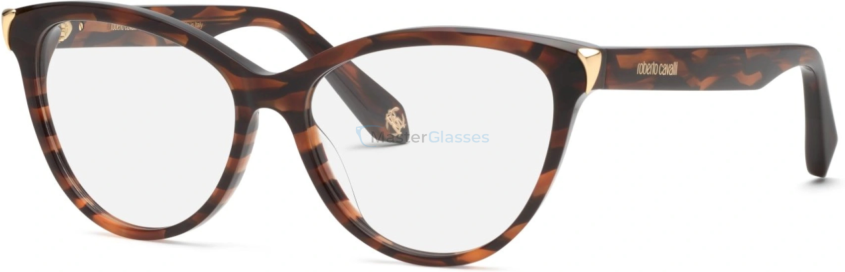  ROBERTO CAVALLI VRC102M XAL,  HAVANA GRAD. BROWN, CLEAR