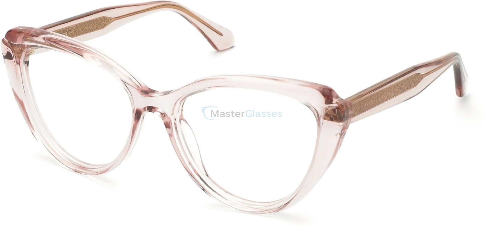  TWINSET VTW078V 776,  SHINY TRANSPARENT PINK, CLEAR