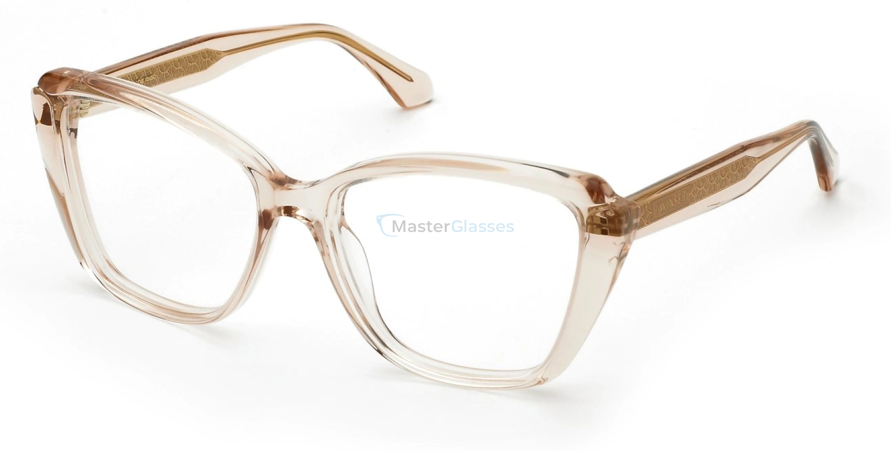  TWINSET VTW077V 9TU,  SHINY TRANSP.PEACH, CLEAR