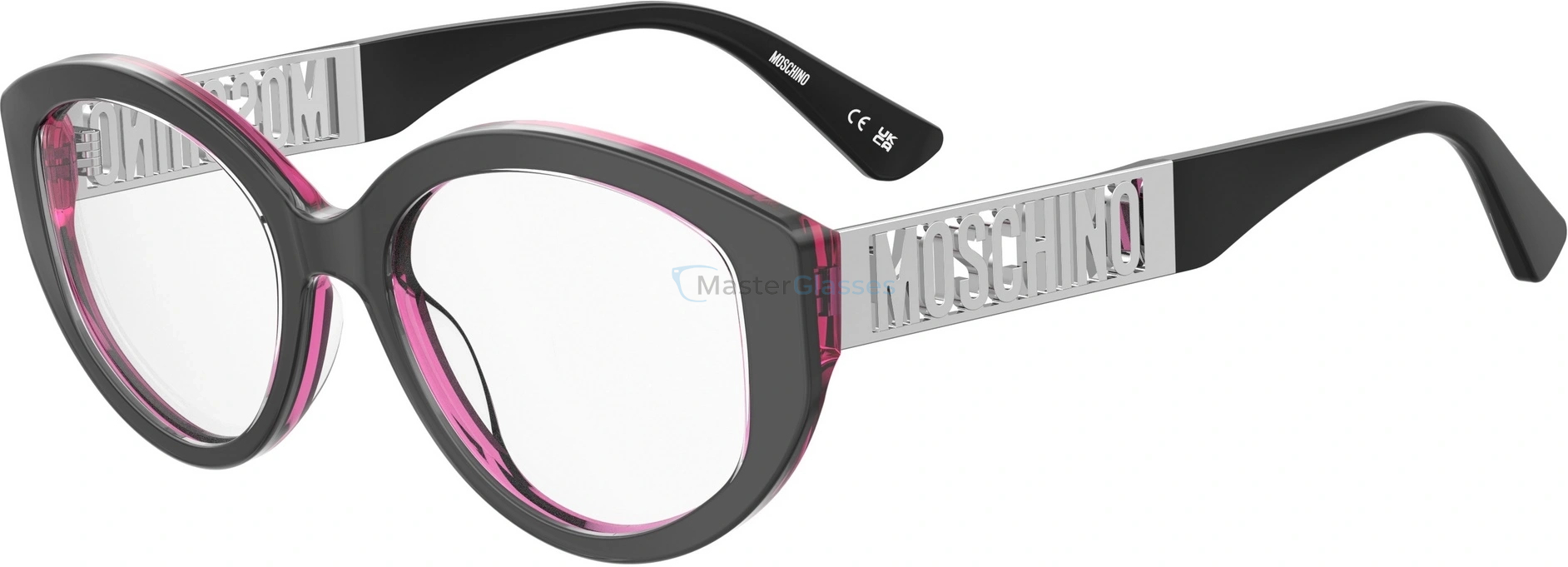  MOSCHINO MOS640 4WC Metalized Grey