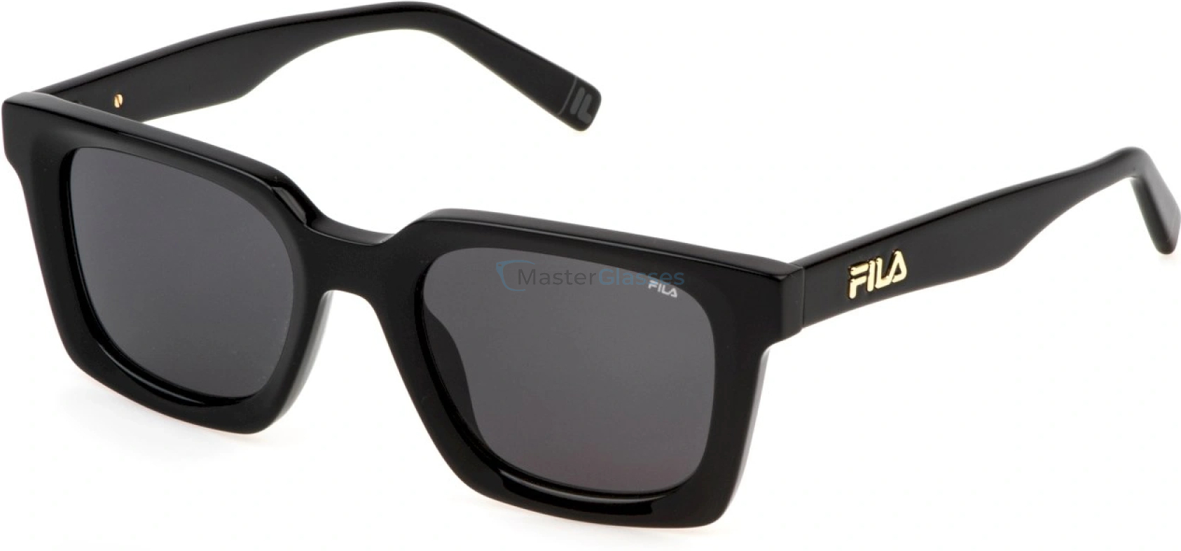   FILA SFI897 700K,  SHINY BLACK, SMOKE