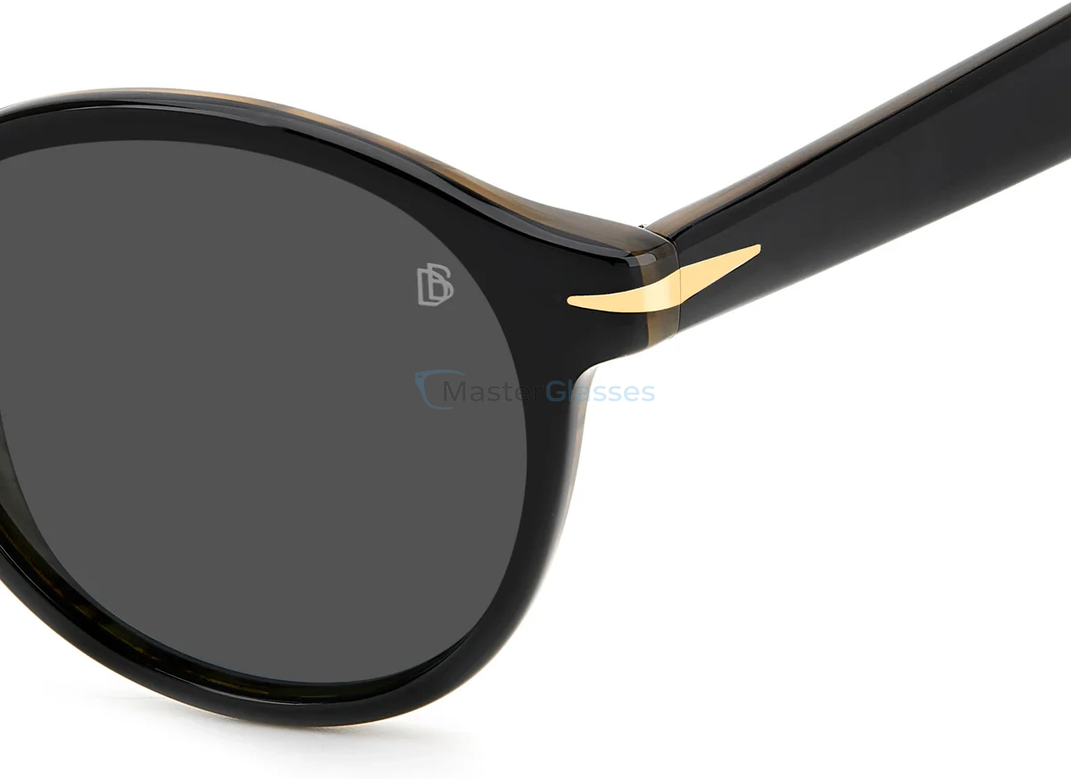   DAVID BECKHAM DB 1178/S PPO Striped Black Beige