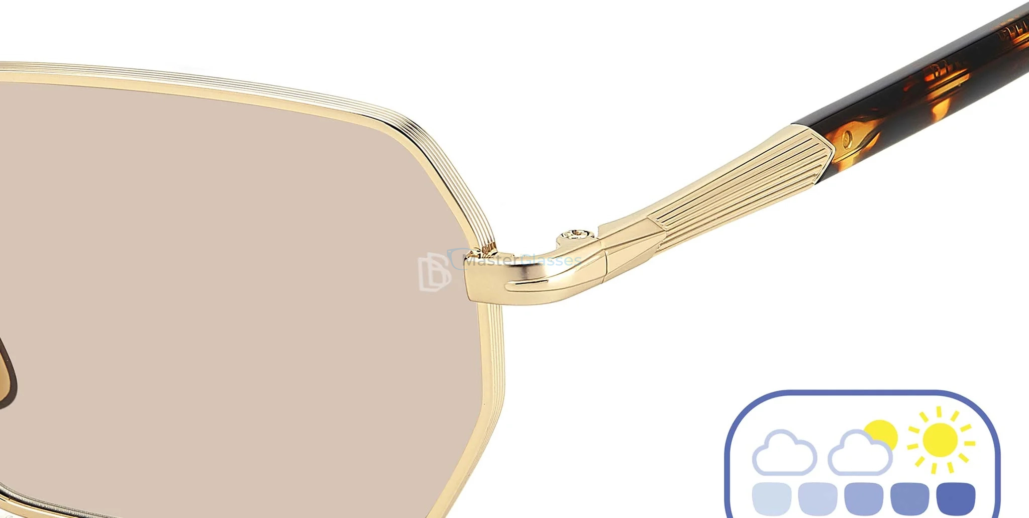   () DAVID BECKHAM DB 1174/S J5G Gold