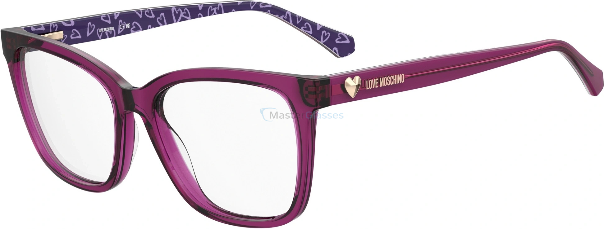  MOSCHINO LOVE MOL638 VSP Violet Pattern Lilac