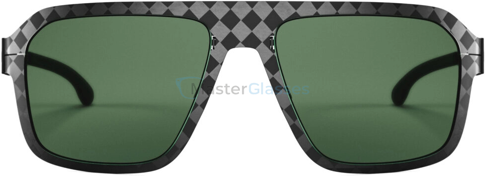   Ic! Berlin FLX S03 Median Night Graphite Dark-Green Green Polarized