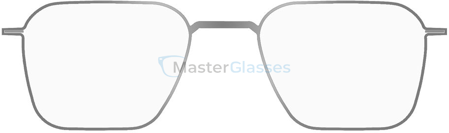  MONOGRAM MF002 GN/GN,  GUNMETAL/GUNMETAL, CLEAR