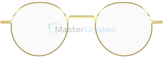  MONOGRAM MF019 GD/GD,  GOLD/GOLD, CLEAR
