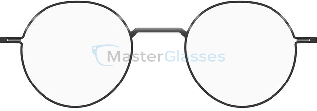  MONOGRAM MF019 GN/GN,  GUNMETAL/GUNMETAL, CLEAR