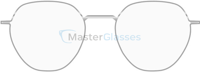 MONOGRAM MF016 SL/SL,  SILVER/SILVER, CLEAR