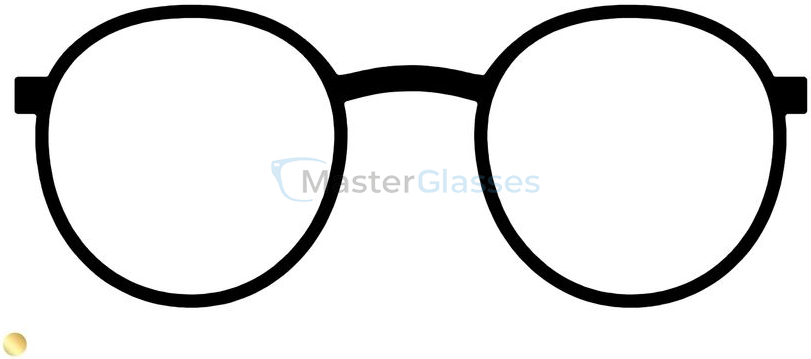  MONOGRAM MNPI024 GD/BK,  GOLD/BLACK, CLEAR