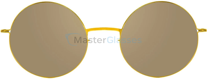   MONOGRAM MF005S GD/GD-BRB,  GOLD/GOLD, BRONZE MIRROR