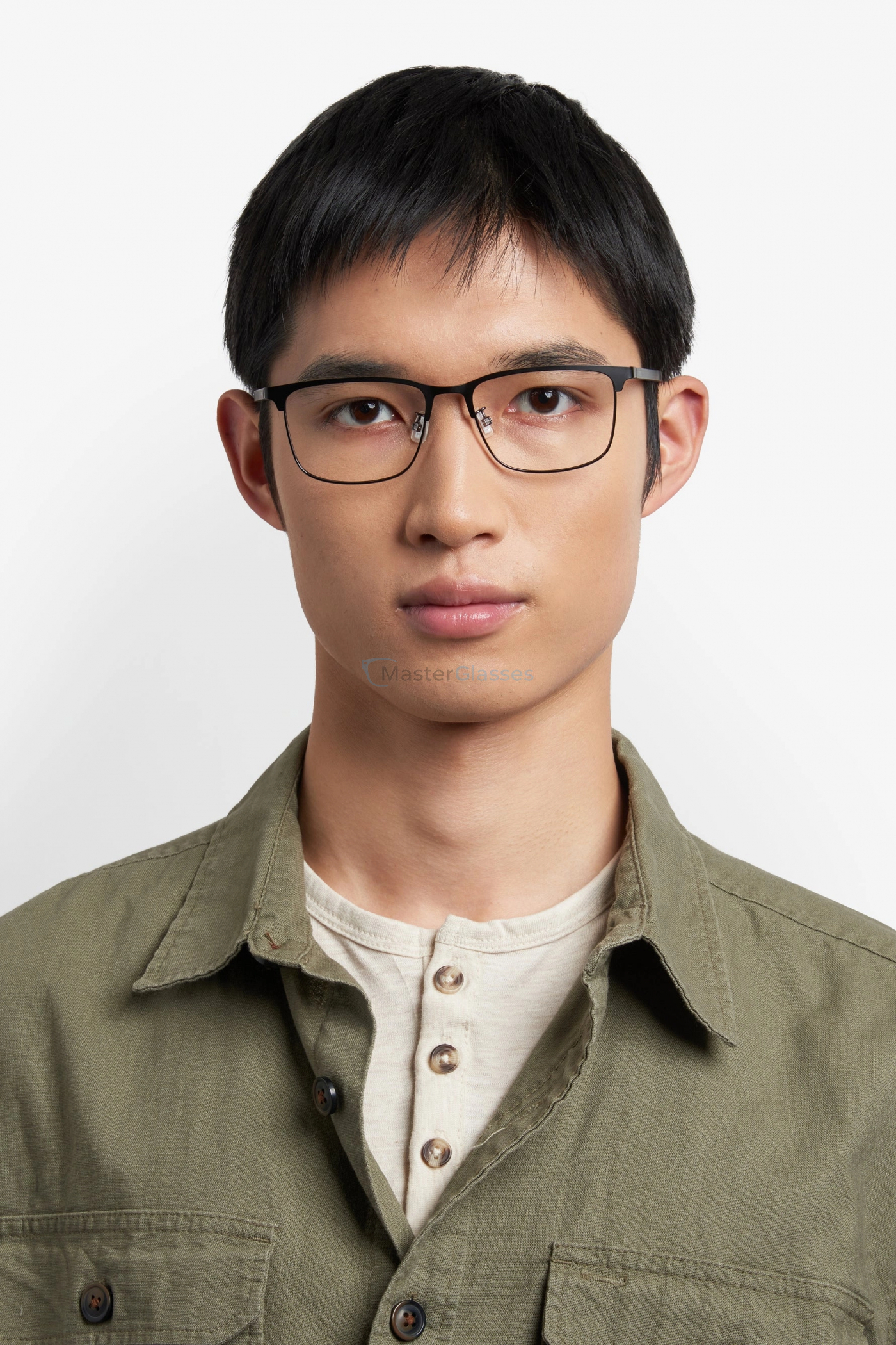  HUGO BOSS 1802/F RZZ MATTE BLACK DARK RUTHENIUM