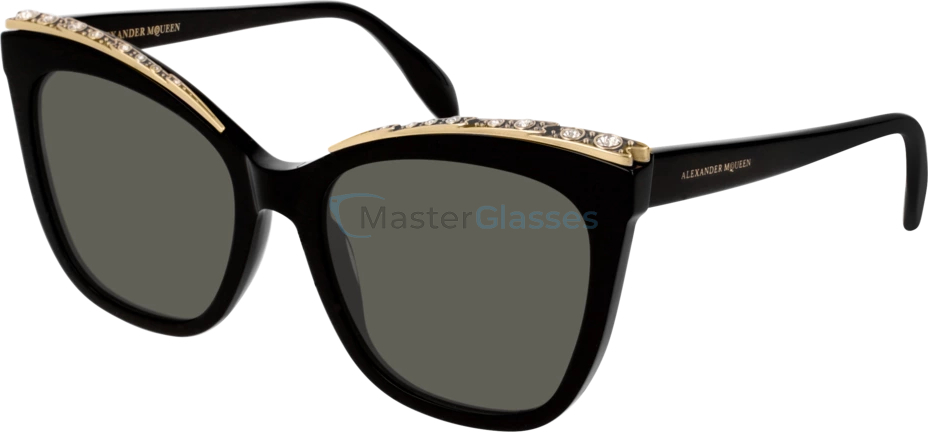 Солнцезащитные очки Alexander McQueen AM0182S-001 55