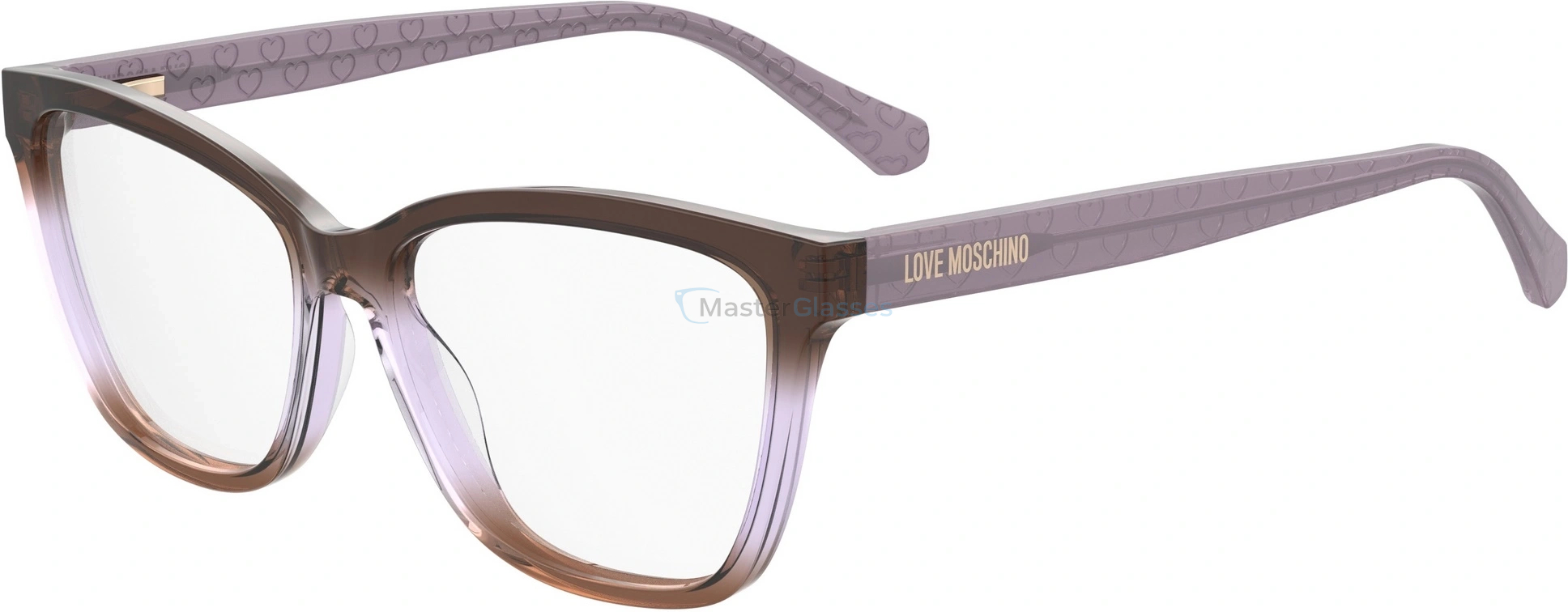  MOSCHINO LOVE MOL645 2RO Brown Lilac